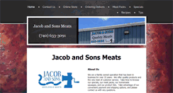 Desktop Screenshot of jacobandsonsqualitymeats.com